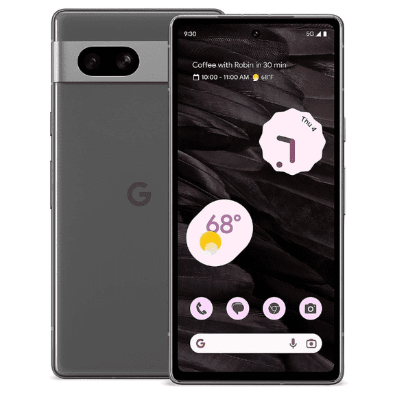 Pre-Owned AT&T Google Pixel 7a 128GB Charcoal Postpaid Smartphone