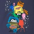 thumbnail image 3 of CafePress - Play Doh Cans Splatter Long Sleeve T Shirt - Long Sleeve Dark T-Shirt, 3 of 4