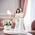 thumbnail image 2 of Nmdmisc Mother Daughter Figurines Give Mom Gifts,Mother Daughter Hugging Figurines,Meaningful Sentimental Gifts for Mom,for Mother's Day Bedroom Living Room Tabletop Shelf Decor Statue, 2 of 5