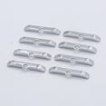 thumbnail image 3 of funtasica 8Pcs 3" Chrome Valve Cover Spreader Bars for 1/4-20 Thread Bolts Engine Aluminum, 3 of 7