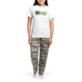 thumbnail image 4 of CafePress - County Waterford Women's Light Pajamas - Women's Short Sleeve Print T-Shirt and Pants Light Cotton Pajama Set, 4 of 7