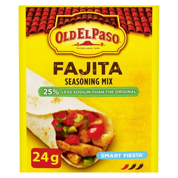 Old El Paso Fiesta Sensée Mélange d'assaisonnements Fajita 24g
