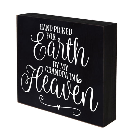 Inspiring Modern Framed Shadow Box 10x10 Handpicked for Earth Grandpa