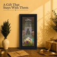 thumbnail image 2 of 25th Wedding Anniversary Gifts for Parents, Silver Threads Framed Poem, 2 of 8