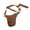Brown #64-507, variant on Leather Garden Tool Belt - Florist Tool Organizer Waist Bag Utility belt - Multi-Pocket Portable Garden Tools Organizer Holster Pouch - Gardening Gift for Gardeners Landscapers and Florists