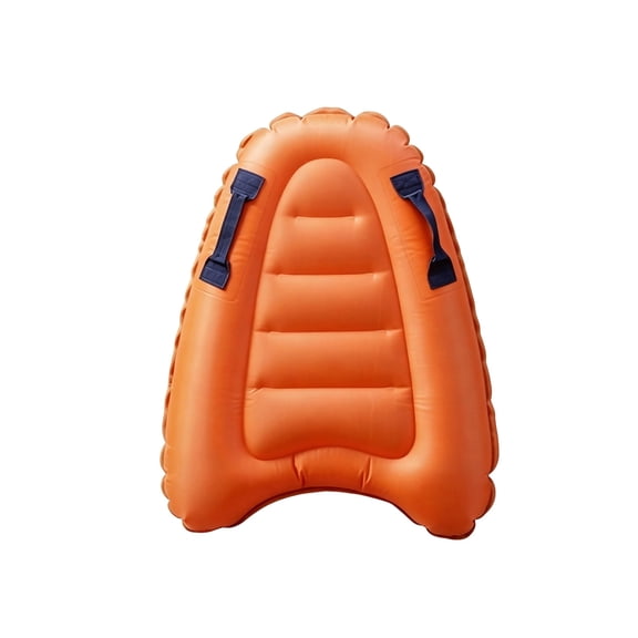 TFBOYSJ Inflatable Body Board Orange Portable Surf Riding 1-Count