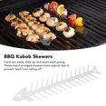 thumbnail image 4 of Brochetas De Barbacoa Reutilizables De Acero Inoxidable Para Acampar En La Cocina, Brochetas De Doble Punta Con Cabeza De Animal, Fáciles De Voltear, Mano De Obra Fina, Amplia, 4 of 8