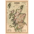 thumbnail image 2 of Vallance 18x24 Gold Ornate Wood Framed with Double Matting Museum Art Print Titled - Scotland - Vallance 1814, 2 of 4