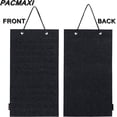thumbnail image 2 of Organizador de broches colgantes, estuche para exhibir broches, soporte para guardar broches, capacidad para hasta 96 broches (no incluye accesorios) (negro, 1 unidad), 2 of 6