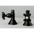 thumbnail image 2 of Kingston Brass CCK44155AX 1/2-Inch FIP x 1/2-Inch O.D. Comp Quarter-Turn Straight Shut-Off Valve in Oil Rubbed Bronze, 2 of 6