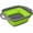 Green, variant on Handy Housewares 7" x 9.5" Collapsible Kitchen Strainer Colander, Red