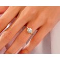 thumbnail image 3 of vylahjewellery Brilliant Round and Marquise Cut 2.5 CT Moissanite Diamond Ring Best Woman Gift Vintage Wedding Ring for Her, 3 of 5
