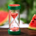 thumbnail image 4 of Relojes de arena para niños, temporizador de cocina, temporizador de arena, forma de fruta, 5/10/15/20/30 minutos, para cepillos de dientes para niños ((5+10+15+30) minutos/4 piezas), 4 of 5
