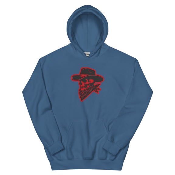Gnonies Outlaw Sweatshirt Hoodie (Indigo Blue, S)