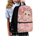 thumbnail image 3 of HUIACONG Cherry Blossom Kitten School Backpack for Primary Students Large Capacity Ergonomic Breathable Adjustable Straps for Boys Girls Ages 6‑18 Daily Use, 3 of 6