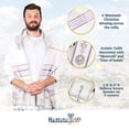 thumbnail image 3 of Mantón de oración Halleluyah Messianic Tallit 72 x 22 cm con bolsa acrílica, 3 of 7