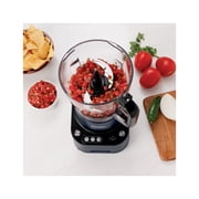 Ninja 9-Cup Food Processor, 4 Auto-iQ Presets, Chop & Slice Vegetables, Mix Dough, BZ600, Cyberspace
