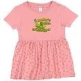 thumbnail image 3 of Inktastic Grasshopper Girls Baby Dress, 3 of 5