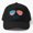 Black, variant on God Bless America Baseball Cap, American Flag Faith Statement Design, Classic Everyday Hat
