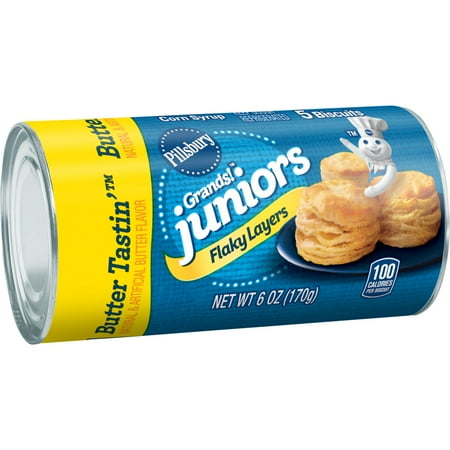 biscuits pillsbury tastin juniors layers butter oz golden count