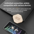 thumbnail image 7 of Bluetooth Earbuds, Hwkond Bluetooth 5.3 In-Ear Digital Display Call Noise Reduction High Capacity Battery Portable Transparent Spaceroom Wireless Earphones, Beige, Up to 60% Off, 7 of 7