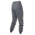 thumbnail image 5 of JTieacloth Lightweight Trousers for Men Men's Casual Pants Fleece Lined Slim Fit Daily Wear Comfortable And Stylish For Fall And Winter Season Gray, 5 of 5