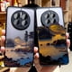 thumbnail image 2 of Matte Case for Huawei Y6P P50 P40 P30 P20 MATE 40 30 20 PRO PLUS Y7P Y9 Case Funda Coque Shell Art hand-Painted Mountain Scenery, 2 of 5