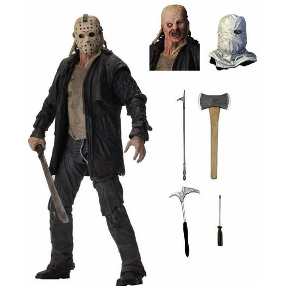 Friday The Black - 7” Scale Action Figure - Ultimate Jason (2009 Remake)