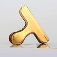 thumbnail image 3 of Chip bolsa clips, 8 pack grande oro de acero inoxidable bolsa de aire clip perfecto Feliz Sencillez, 3 of 5
