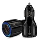 thumbnail image 1 of Cargador de coche Universal 35W Quick Charge 3.0 iPhone/Android Negro, 1 of 5