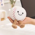 thumbnail image 3 of Juguetes de peluche creativos para baloncesto, fútbol, tenis, béisbol, billar, bolas de peluche suaves, almohada, regalo de cumpleaños de recuerdo para jugadores1797, 3 of 5