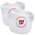 thumbnail image 2 of BabyFanatic Officially Licensed Unisex Baby Bibs 2 Pack - MLB Washington Nationals, 2 of 3