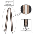 thumbnail image 2 of Sangle de Sac Argentée Matériel Grand Sangles de Sac Remplacement Bandoulière Réglable pour Sacs à Main Toile Sacs Fourre-Tout, 2 of 6