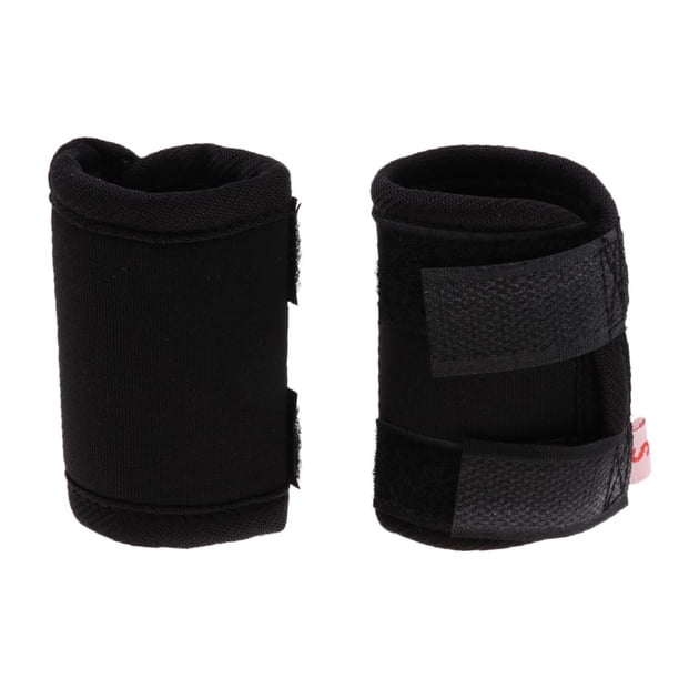 2x perro canino pierna pata compresión envuelve rodillera con proteger heridas S negro Zulema Protección de la pierna del perro del gato del animal doméstico