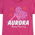 thumbnail image 3 of Disney Princess - Aurora Always Dreaming - Toddler And Youth Girls Short Sleeve Graphic T-Shirt, 3 of 5