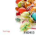 thumbnail image 1 of EREHome Tissu Polyester 5x7ft Jour de Pâques Photographie Prop Photo Fond, 1 of 1