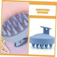 thumbnail image 3 of Hair Scalp Brush Gentle Exfoliating Shampoo Brush for Deep Cleaning Easy to Clean Scalp Tool Fine and Practical Hair Washing Experience Massage Comb（blue）, 3 of 5