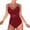 Wine, variant on Swimming Costume Women Swimwears Suit Up Push Swimwear Waist Bathing High Swimwear Women Monokini Swimsuit Wrap Swimwears Platform competitor analysis excluded color and size to with Black L