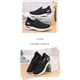 thumbnail image 3 of Zapatillas deportivas para mujer, senderismo, suela antideslizante, sin cordones, color negro, 3 of 5