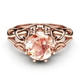 thumbnail image 2 of Celtic Braided Morganite Engagement Ring, 2 of 3