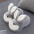 thumbnail image 2 of Zapatos de algodón para niños, pantuflas de felpa cálidas para el hogar, zapatos de mujer, 2 of 5