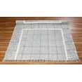 thumbnail image 4 of Casavani Geometric Dining Room Floor Carpet,Gray 8x10 feet, 4 of 6