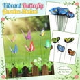 thumbnail image 2 of 50 PCS Colorful Butterfly Garden Stakes, 9.84 inch Waterproof Butterfly Decorations, Outdoor Decorative Garden Stakes for Yard, Patio, Flower Beds, 2 of 6