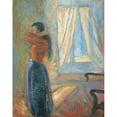 thumbnail image 3 of Edvard Munch 15x18 Black Modern Framed Museum Art Print Titled - Woman Looking in the Mirror (1892), 3 of 5