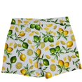 thumbnail image 2 of Isaac Mizrahi NY Women's 5" Inseam Stretch Tailored Trouser Shorts (Lemon Lime Scattered Print, 14), 2 of 2