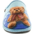 thumbnail image 4 of SC Home Collection Womens 18017 I Heart Teddy Cozy House Slippers Made in Europe, 4 of 4