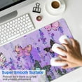 thumbnail image 4 of Butterfly Large Purple Desk Mat for Desktop - Office Desk Pad and Computer Desk Mat, 4 of 6