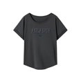 thumbnail image 1 of Camiseta para mujer Verano Tops Moda Señoras Cuello Redondo Camiseta para Oficina Uso Diario SG, 1 of 7