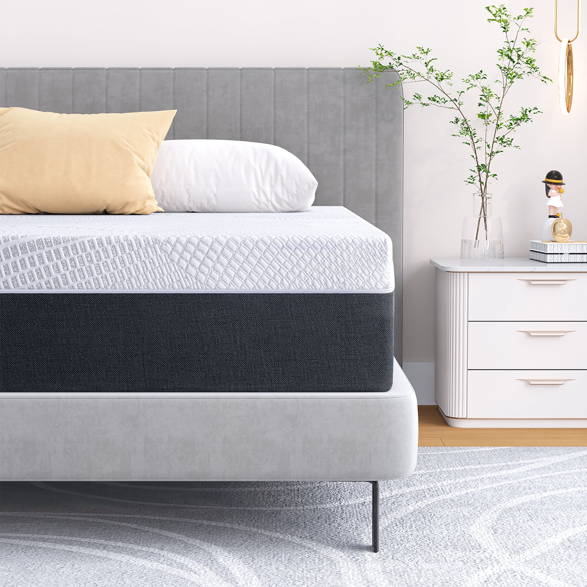 Full Size Mattress, Lecuneey 10 inch Memory Foam Mattress in a Box, Full Mattress Meduim Firm