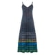 thumbnail image 3 of Puntoco Vestidos Mujer Verano Moda Mujer Casual Retro Estampado V-Cuello Camis Vestido Largo Sin Mangas, 3 of 4